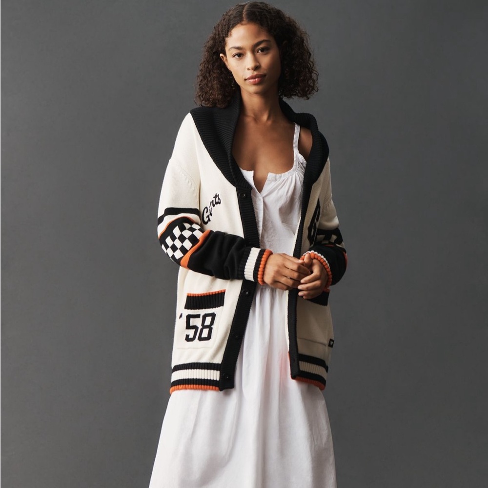 Wild Collective for Anthro San FranciscoGiants cardigan